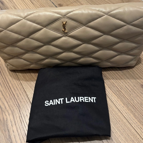 Gorgeous YSL Large Sade Clutch